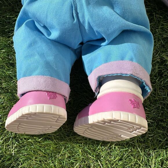 Vtg 1996 Talkin Tots Play By Play Girl Talking Interactive Doll 15" Not Working - Picture 9 of 9